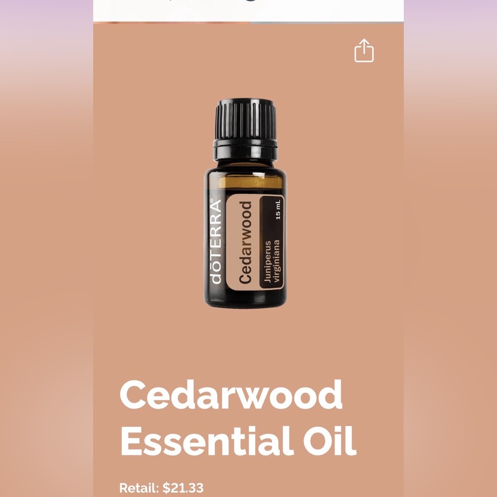 doTERRA Rosemary, Peppermint and Cedarwood Essential Oil Bundle
